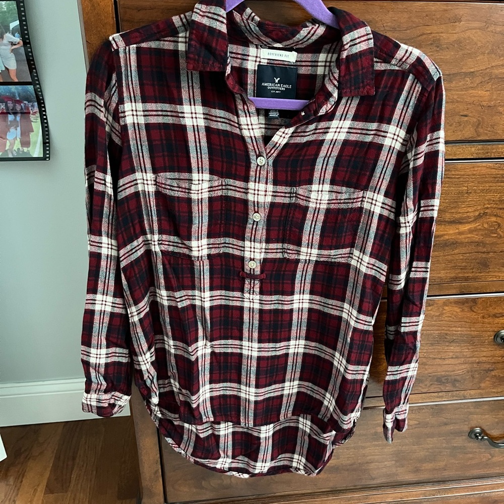 American Eagle Plaid Shirt